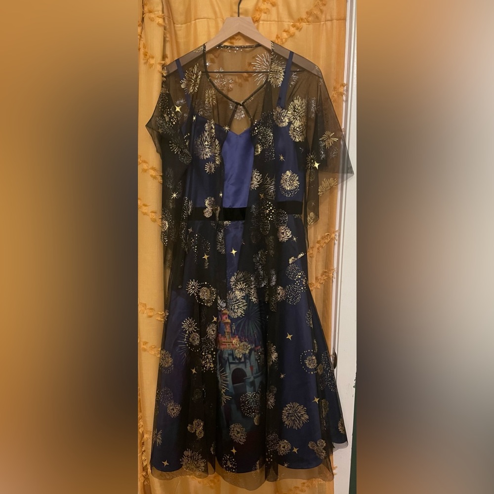 Disneyland Sleeping beauty castle fireworks dress size 14